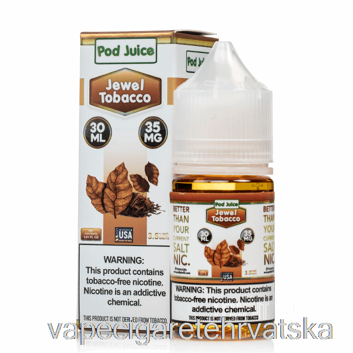 Vape Hrvatska Jewel Tobacco - Mahuna Juice - 30ml 20mg